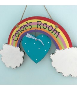 Rainbow room plaque
