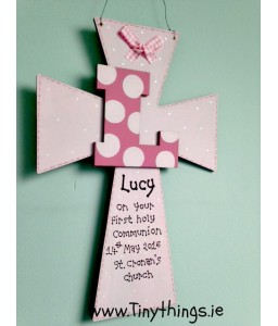 Large personalised communion Cross
